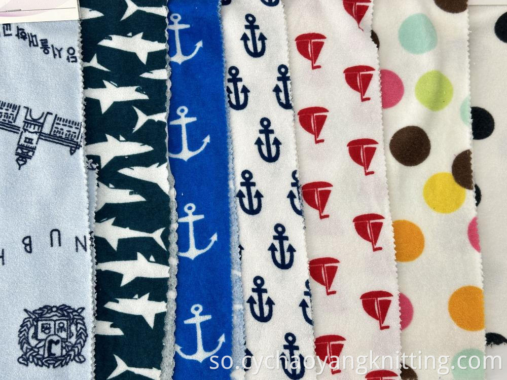 Maro fidsan oo tayo sare leh oo jaccquard maro High-quality stretch jacquard terry cloth